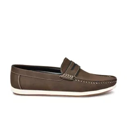 NICO NERINI Men Colourblocked Loafers image 2