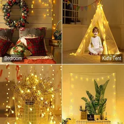 Decorcity Yellow Electric LED String Lights image 4