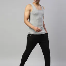 DIXCY SCOTT MAXIMUS Men Pack of 2 Pure Cotton Gym Vests MAXV-002-STRIKER VEST-P2 image 5