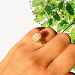 GenZcomplex Gold-Plated Brass Finger Ring-picture-38