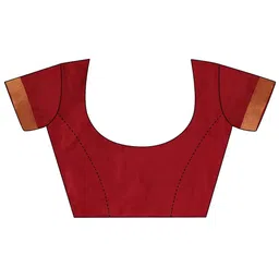 elora Ethnic Motifs Zari Silk Blend Heavy Work Banarasi Saree image 3