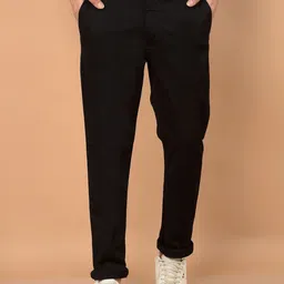 Crimsoune Club Men Smart Slim Fit Chinos Trousers-image-72