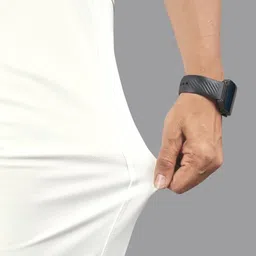 ISUEL FAB Men White Lycra Trousers image 4