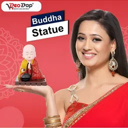 DeoDap Red Buddha Showpiece image 4