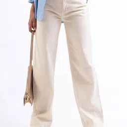 Z & G trends Women Wide Leg High-Rise Low Distress Jeans-picture-18