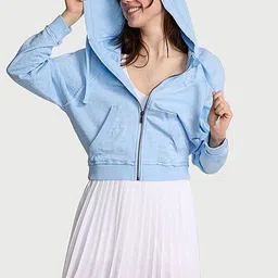 Victoria's Secret Women Hooded Cotton Sweatshirt-picture-40