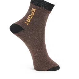 MJE Pack Of 6 Patterned Cotton Ankle Length Socks image 3