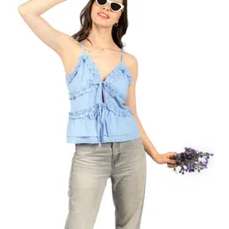 CORY EDGE Ruffles Top image 4