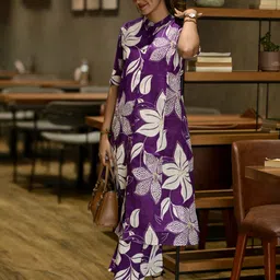 KALINI Women Floral Printed Regular Kurta with Palazzos-picture-33