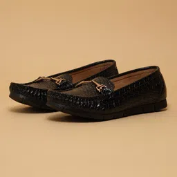 ERIDANI Women Matias Textured Loafers-image-45