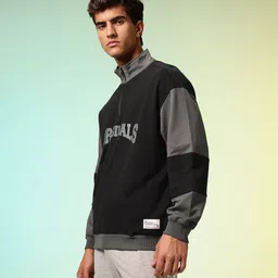 HRX by Hrithik Roshan Pure Cotton Typography Printed Relaxed Fit Lifestyle Sweatshirt image 2