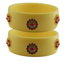 Vidhya Kangan Women Beige Bangle-picture-29