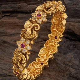 Kushal's Fashion Jewellery Women Red Bangle image 1