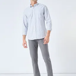 Peregrine by Pantaloons Men Slim Fit Trousers image 3