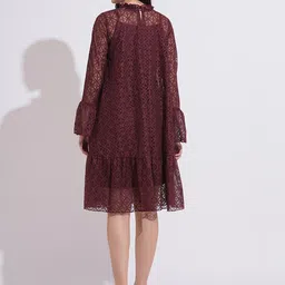 all about you Bell Sleeve A-Line Dress image 4
