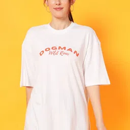 Mast & Harbour Women Printed Drop-Shoulder Sleeves Abzorb T-shirt-picture-16