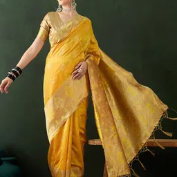 Dori Woven Design Zari Banarasi Saree-picture-32