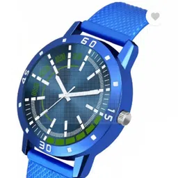 Miss Perfect Unisex Embellished Dial & Straps Analogue Watch jk_720 image 3