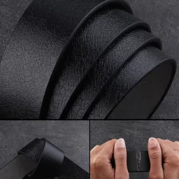 Provogue Men Textured Leather Formal Belt image 2