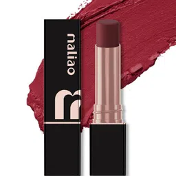 Maliao Super Non Transfer Matte Bullet Lipstick - 3.8 g - Brick Wine - 02-image-33