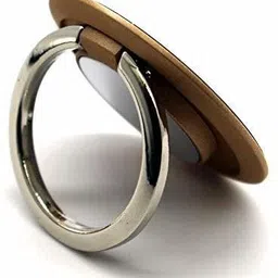 befunky Cell Phone Ring, Phone Holder & Stand, KolorFish 360 Rotation Thin Universal Phone Finger Ring Kickstand, Anti-Fall Phone Grip Compatible with Mobile Phone,Tablet,Phone case (Magnet Gold) Mobile Holder image 2