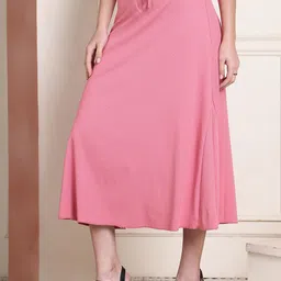 NEUDIS Flared Midi Skirt image 2