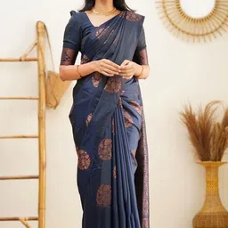 KALINI Woven Design Zari Pure Silk Banarasi Saree-picture-21