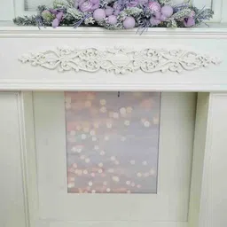 Little Surprise Box LLP Purple & White Christmas Door Garland-picture-48
