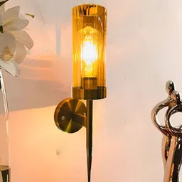 Lyse Decor Gold-Toned Metal Wall Lamp-image-28