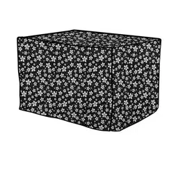 The Furnishing Tree Black PVC Microwave Oven Cover image 3