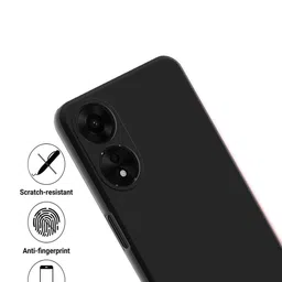 LIRAMARK Unisex Oppo A78 5G Solid Back Case image 4