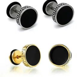 Crazy Fashion Pack Of 2 Contemporary Studs Earrings-picture-34