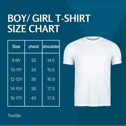 TeeSlix Unisex Blue Tshirts image 4