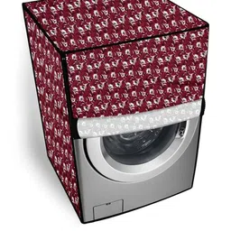 The Furnishing Tree Blue PVC Washing Machine Covers-picture-40