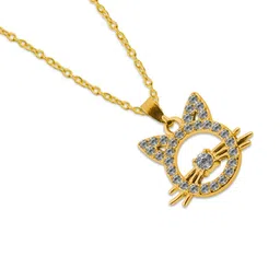 Utkarsh Gold-Plated Animal Shaped Pendants with Chains-picture-21