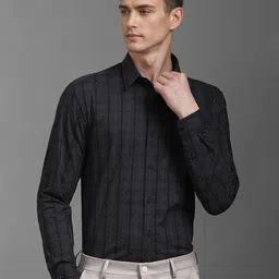 Louis Philippe Sport Men Super Slim Fit Opaque Printed Casual Shirt-picture-12