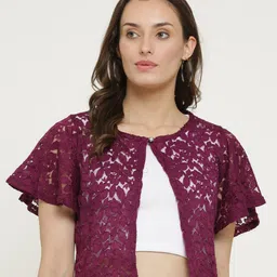 APR GLOBAL Women Self Design Cotton Open Front Shrug-picture-26