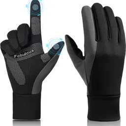 pericat Solid Winter Men Gloves-picture-22