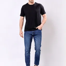 Stylox Men Slim Fit Mid-Rise Light Fade Non Stretchable Jeans image 5