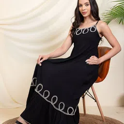 vibes by deebaco DEEBACO Fit & Flare Maxi Dress-picture-26