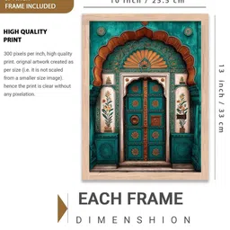 WALLLANE Multicoloured Wood Other Wall Paintings image 5