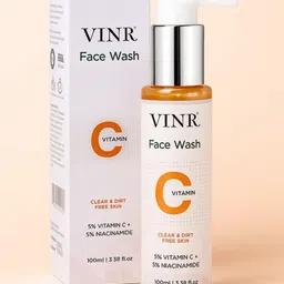 VINR Set Of 2 Vitamin C Face Wash- 100 ml & Sunscreen- 50 g image 2