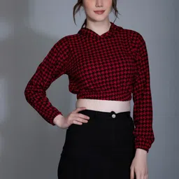 SZN Women Self Design Hooded Tops image 4