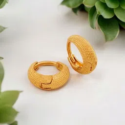 SHREE KRISHNA SHOPPING Gold-Plated Brass Earrings-picture-35
