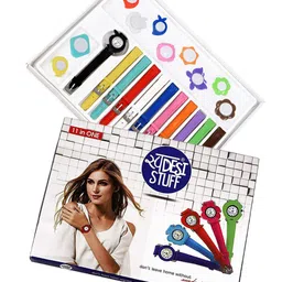 SWADESI STUFF Kids Dial & Straps Analogue Watch 11 BELT MIX 8181 image 4