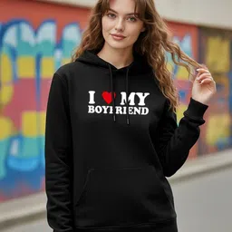 BENNY BROOKS Women Printed Hooded Sweatshirt-picture-27
