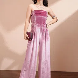 ESPYR By Tokyo Talkies Women Strapless Basic Jumpsuit-picture-13
