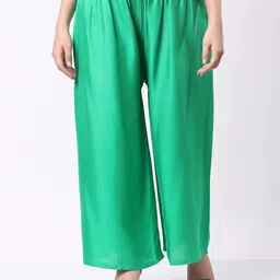 Keviv Women Flared Knitted Ethnic Palazzos-picture-15