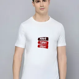 SZN Typography Printed Round Neck New Basics Regular Fit T-shirt-picture-24