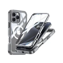 Luxury Kase Unisex Shockproof Magnetic Back Cover with Full Body Protection-picture-38